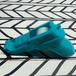 Mustard Teal Plastic Gun Tape Dispenser